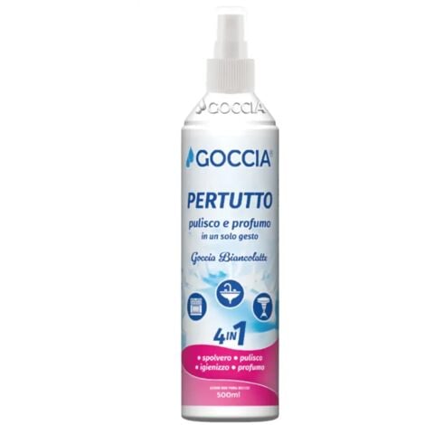 REPLOOD Pulitore Multiuso 4 in 1 Goccia Biancolatte Pertutto – 500ml igiene e freschezza