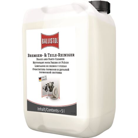 Pulitore per freni e parti, senza acetone, 5 litri, tanica