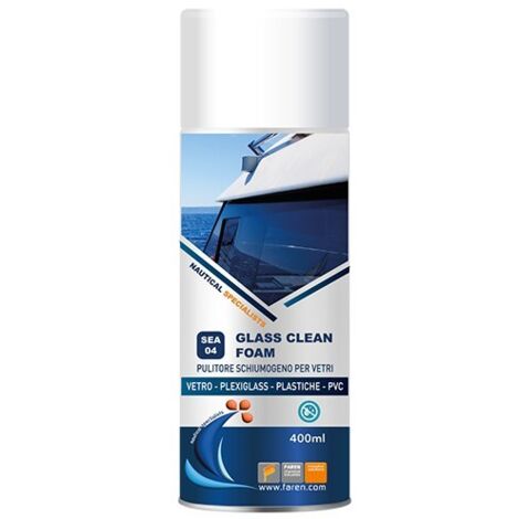 PULITORE SCHIUMOGENO PER VETRI LINEA NAUTICA 400 ml