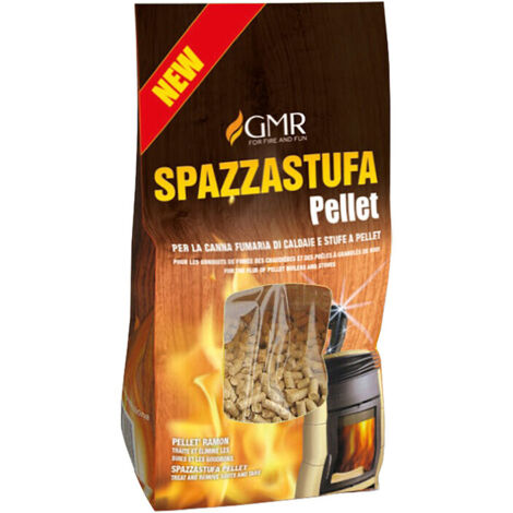 PULITORE SPAZZASTUFA PELLET 1,5  KG- 12,0 pz