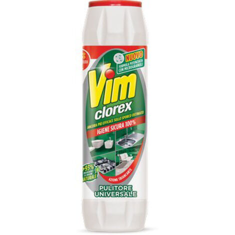 PULITORE UNIVERSALE VIM CLOREX - POLVERE GR 750- 12 pezzi