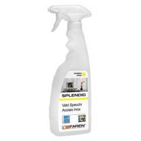 PULITORE VETRI ACCIAI SPLENDID 750 ml