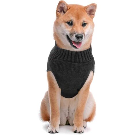 Pull chaud pour chat et chien (S, gris)
