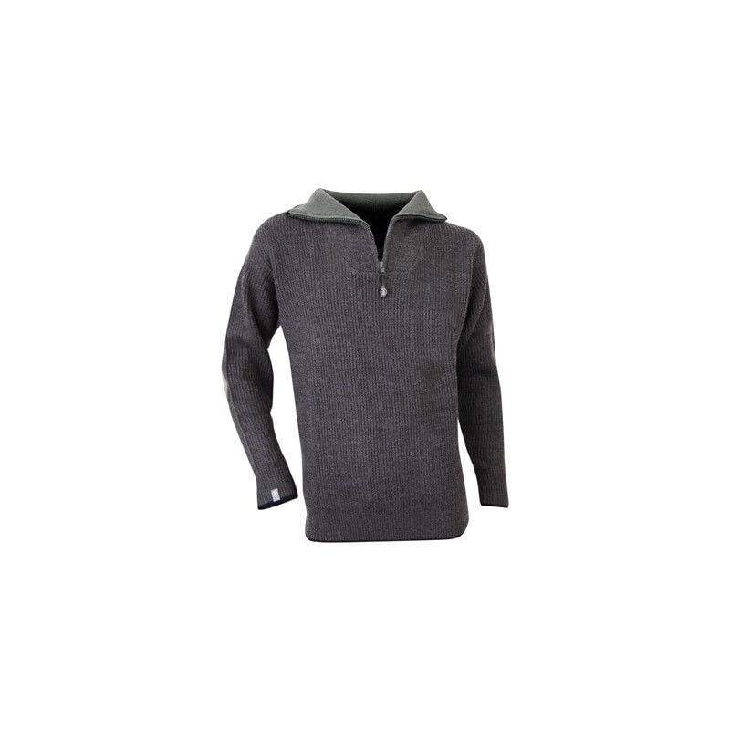 Pull col camionneur anthracite Cacao LMA Couleur Gris foncé - Taille Vêtement xl