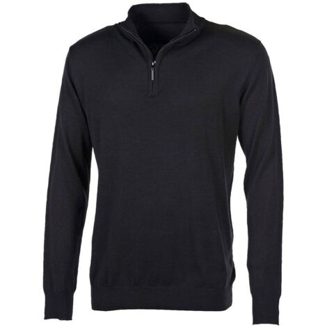Pull de travail col zippé Pen duick Noir M