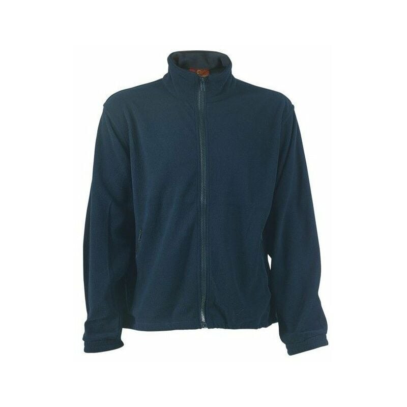 Pull polaire polyester 100 % 340 grs gris - taille xxl