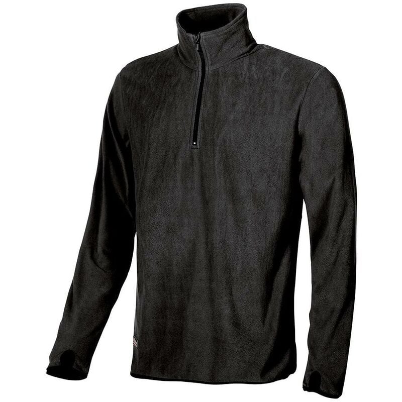 Sweat de travail polaire col zippé ARTIC - Gris XL
