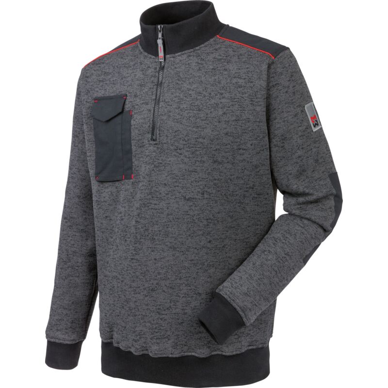 Pull de travail Perseus Würth Modyf gris chiné m