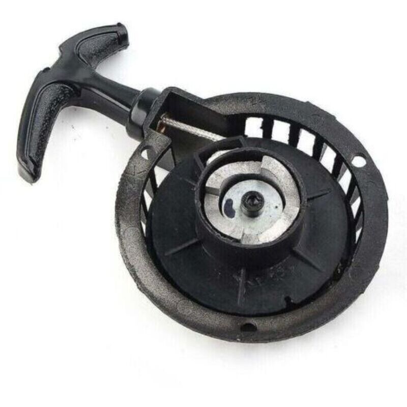Pull Start Starter For 2-stroke 47cc 49cc 50cc Mini Pocket Pit Dirt Bike Recoil(black)(1pcs)