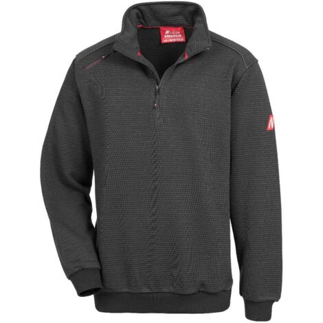 Pullover Motion Tex Plus 7035 schwarz Gr. 5XL