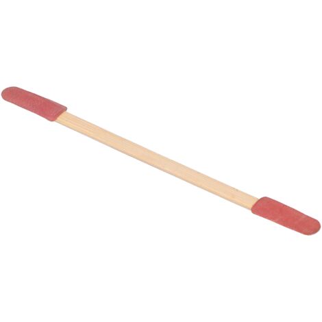 Pulp Pen [50 Stück] Doppelköpfiges Honigfanggerät aus Bambus, Imkerwerkzeug-Set, Rot, 17,2 cm