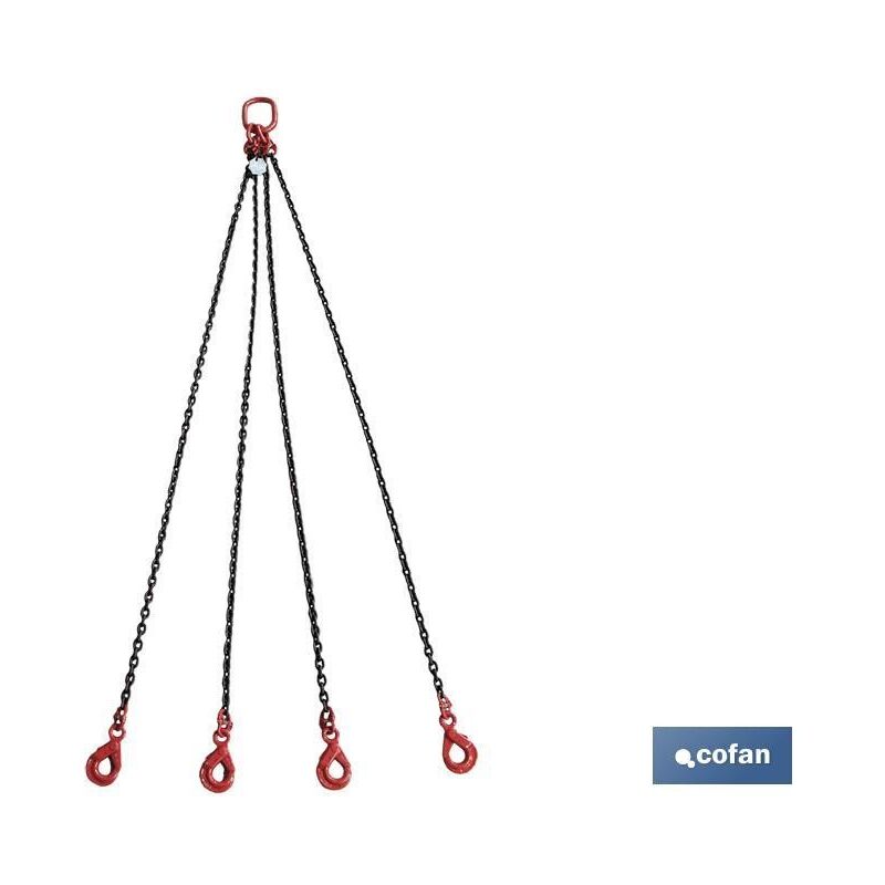 

Pulpo cadena 8mm g80 4rx4m