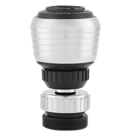 Pulporport 360 Grad drehbarer Wasserhahn-Wasserfilter-Sprudler, spart Wasser, verhindert Spritzer für Küche und Bad (1 Stück)