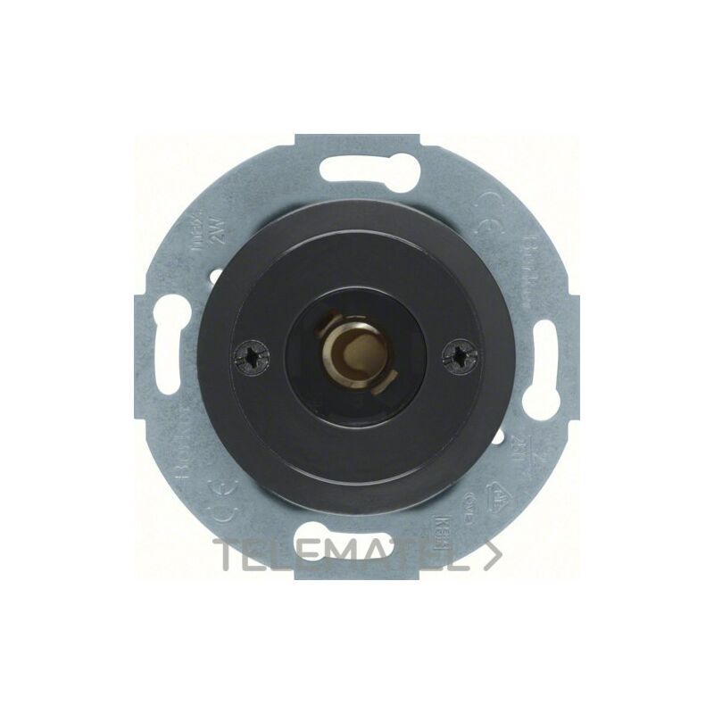 

Puls. con lámp. 1930/G/P negro brillo 510401 HAGER 510401