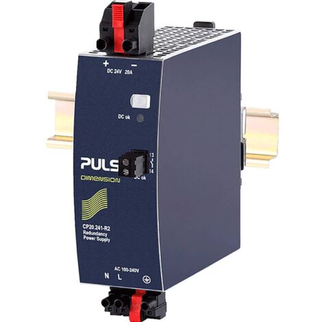 PULS CP20.241-R2 Modulo di ridondanza per guida DIN 24 V 20 A 480 W Num. uscite:1 x Contenuto 1 pz.