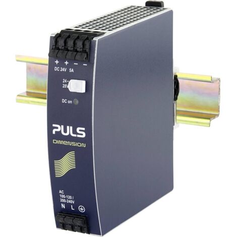 PULS CS5.241-S1 Alimentatore per guida DIN 24 V 5 A 120 W Num. uscite:1 x Contenuto 1 pz.