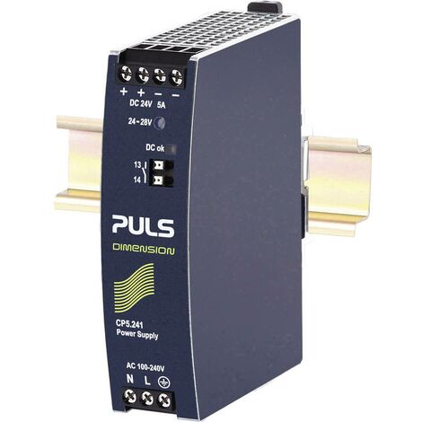 PULS DIMENSION Alimentatore per guida DIN 5 A 120 W Contenuto 1 pz.