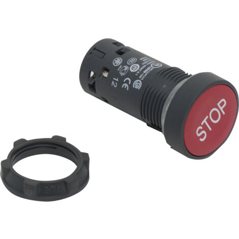 PULS. IMPULS.RED NC - Signalisation LED rouge, 24V, IP65, 10W, conception compacte.