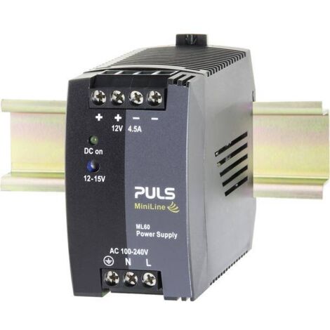 Puls MiniLine ML60.121 alimentatore 12 V nero