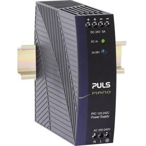 PULS PIC120.242C Alimentatore per guida DIN 24 V/DC 5 A 120 W Contenuto 1 pz.