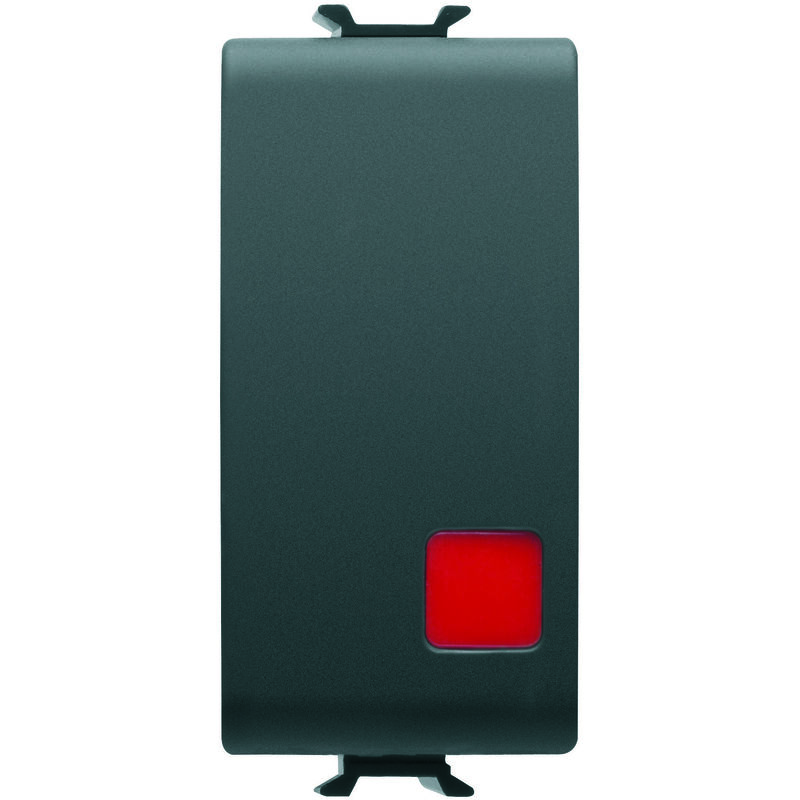

PULSADOR 1 M 1 P NC+NA 16A PARADA NEGRO GW12138 - Gewiss