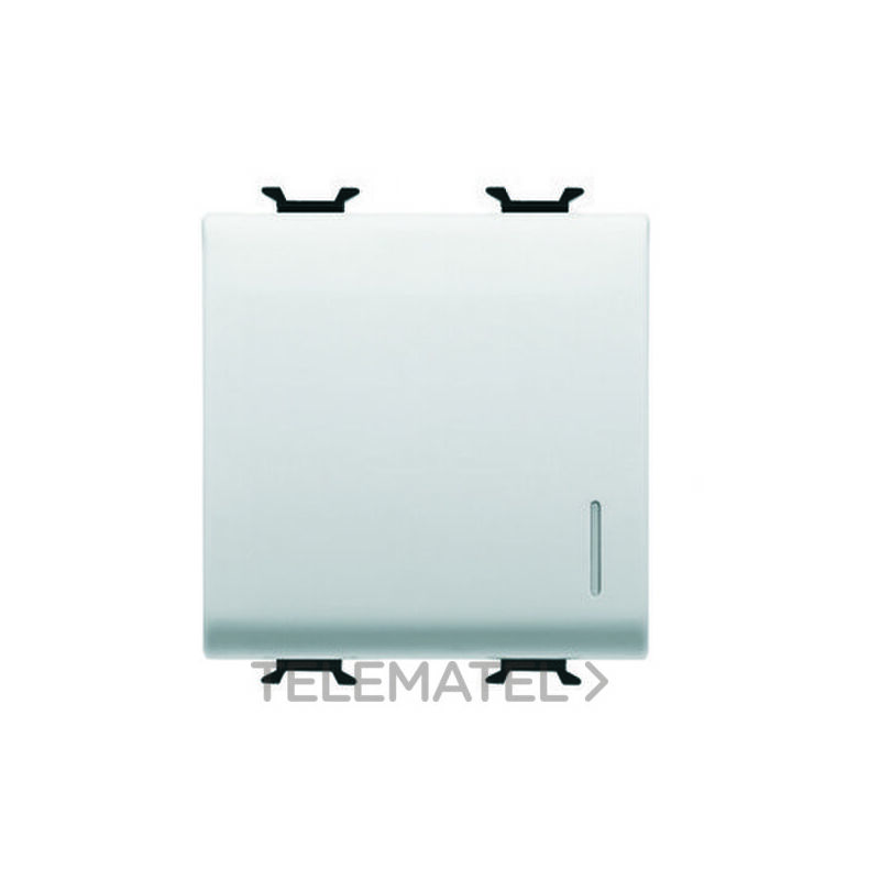 

Pulsador 2M 1P Na 16A Lum. Loc.Blanco Gewiss Gw10172