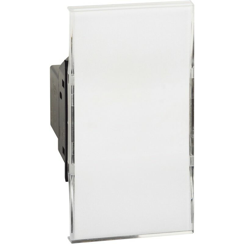 

Pulsador ancho con portaetiquetas 3A K4040 Living Now 2 modulos - Bticino
