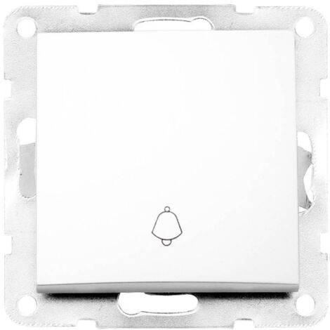 Pulsador campana empotrable Iota Blanco GSC 103500006