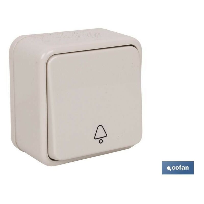 

Pulsador Campana Superficie Modelo Atlantis 10A Blanco