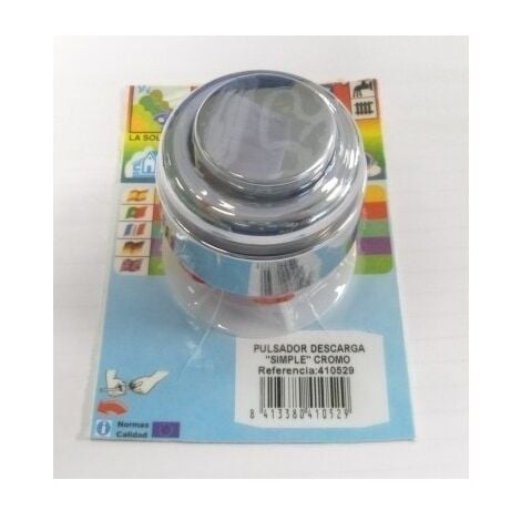 Pulsador Cisterna Descarga Simple Cr S M