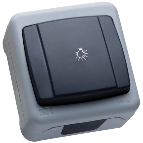 Pulsador con Símbolo Luz Superficie Makel IP55 36064104