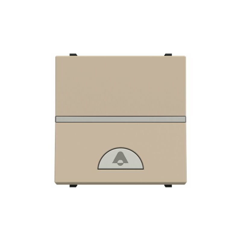 

Pulsador con simbolo timbre Niessen N2204 CV serie Zenit color Cava