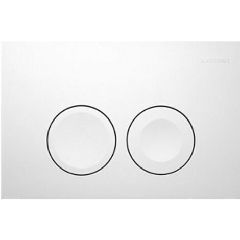 Pulsador de 2 botones Blanco (115.125.11.5)