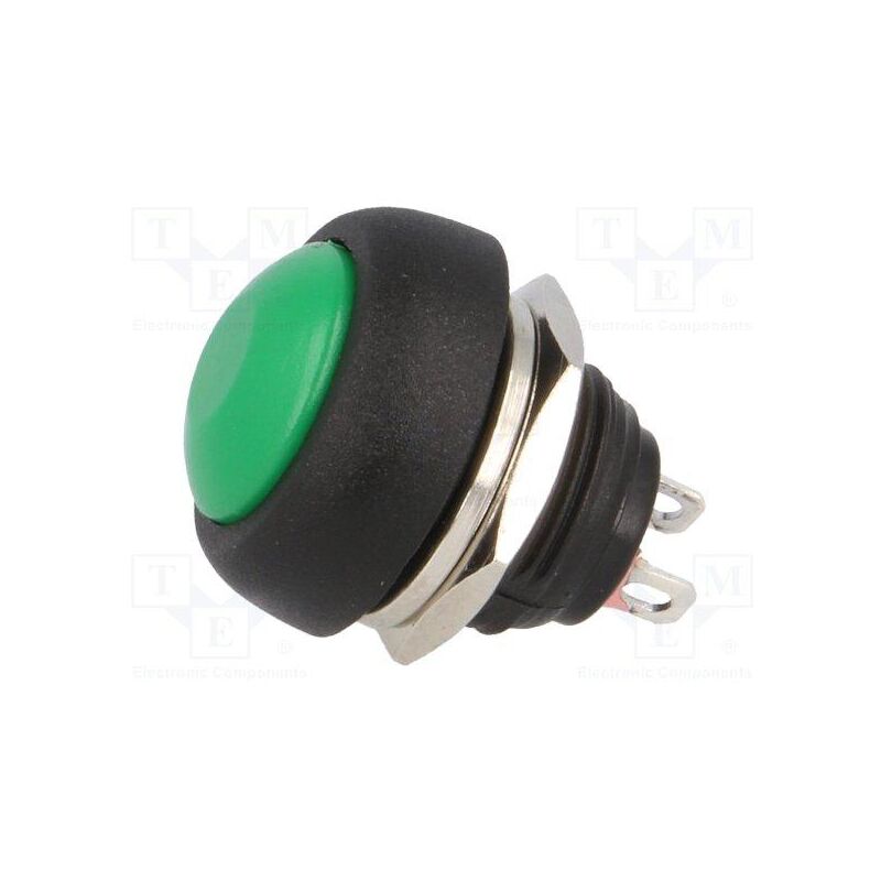 

Pulsador OFF-(ON) NA 1A/250V M12 VERDE