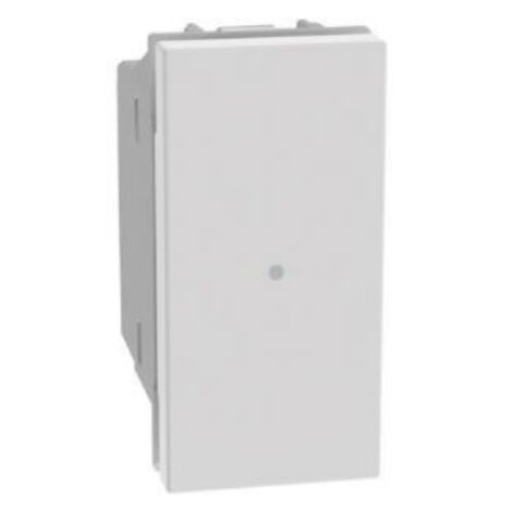 Pulsador dimmer universal bticino matixgo 1 módulo blanco - jw4418