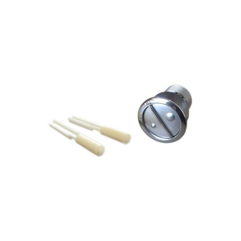 

Selles - Pulsador Doble Prima: Cromado/mate