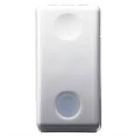 Pulsador luminoso del sistema Gewiss 10A GW20515