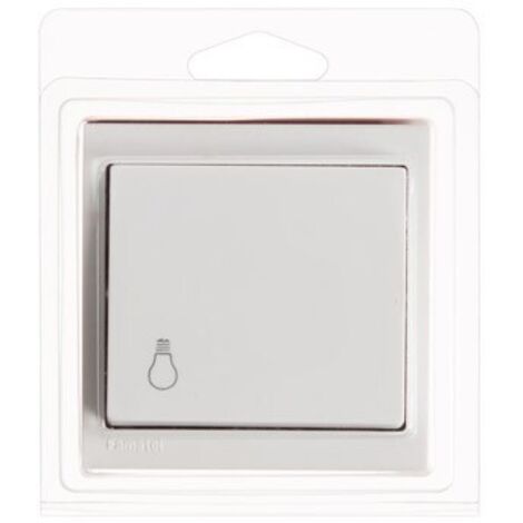 PULSADOR LUZ SUPERFICIE 10A