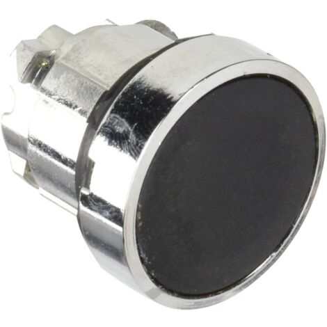 Pulsador negro+bloqueo SCHNEIDER-ELECTRIC BOUTON ZB4BH02