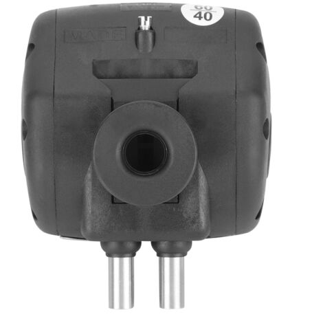 Pulsador neumático para máquinas de ordeño de vacas y ovejas – Carcasa ajustable de acero inoxidable, tamaño 8,5 x 8 x 10,3 cm, pulsación 60/40