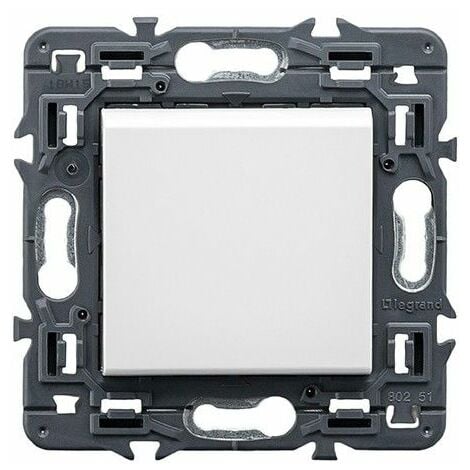 Pulsador neutro VALENA NEXT 1P 6A blanco LEGRAND 741250