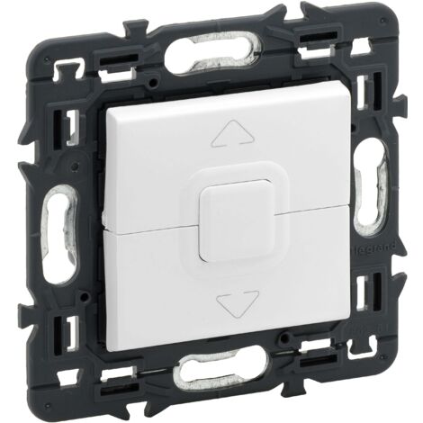 Pulsador persianas VALENA NEXT 6A blanco LEGRAND 741253