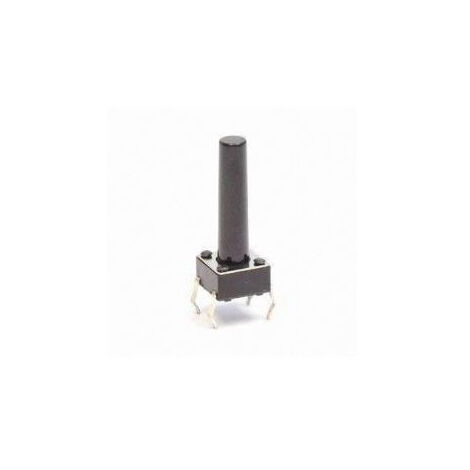 Pulsador Tacto 6x6mm 4 Patillas Altura Total 17mm 165.0230g