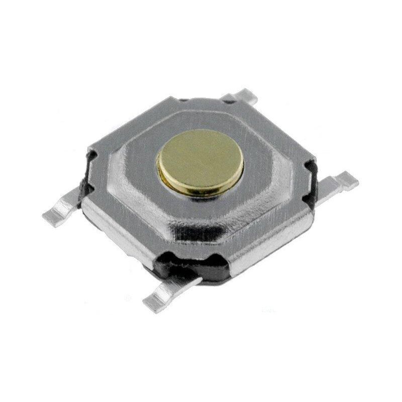 

Pulsador Tacto SMD 5,2x5,2mm Altura 1,5mm SW053