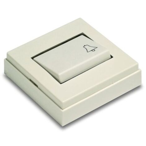 Pulsador tim 65x65x19 10a-250v sup. pvc bl 5010-b famat