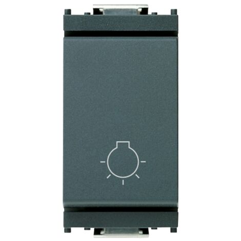 Pulsante 1P No 10A Luce Grigio VIMAR 16081
