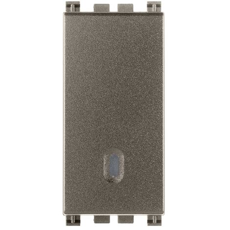 Pulsante 1P No 10A Metal VIMAR 19008.M