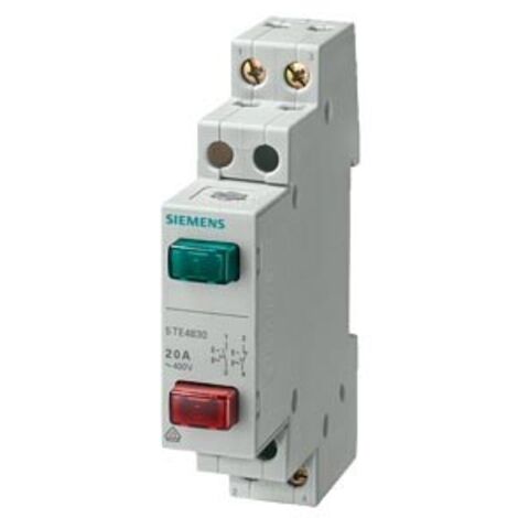 Pulsante 2 Tasti 1Na+1Nc 20A 400Vca 1Um ( SIEMENS cod. 5TE4830 )