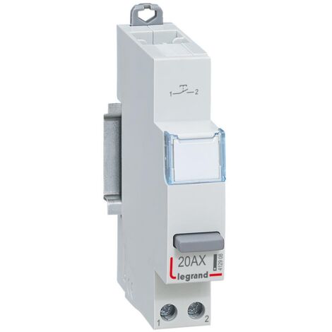 Pulsante 20 A 250 V 1 NA LEGRAND 412908