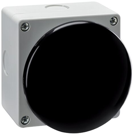 Pulsante a Palmo Lovato Nero Oscillante senza aggancio NA+NC LP9S11B